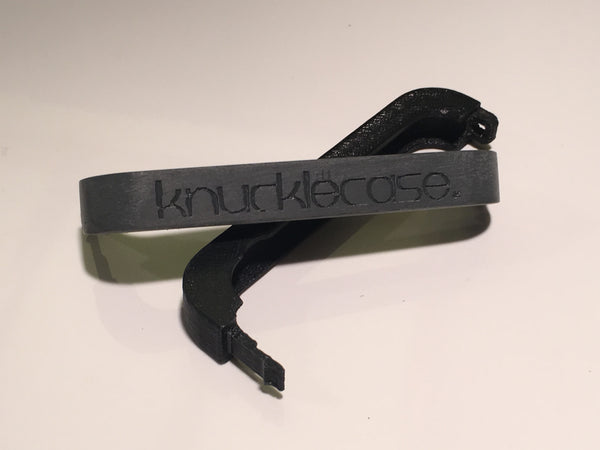 Replacement end cap for Knucklecase iPhone